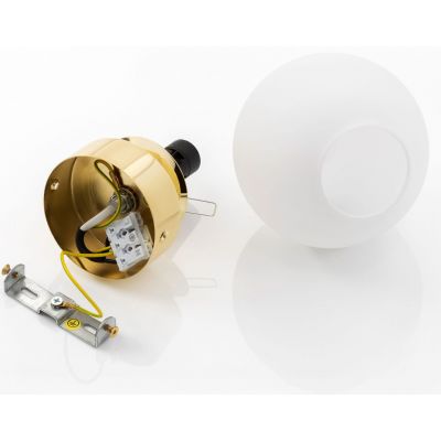 Argon Flavio lampa podsufitowa 3x7W mosiądz/opal mat 1413