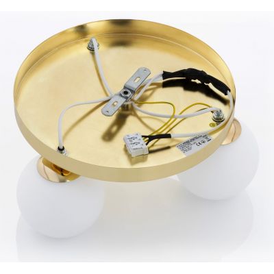 Argon Flavio lampa podsufitowa 3x7W mosiądz/opal mat 1413