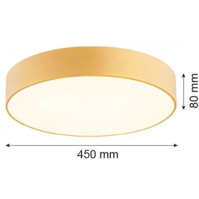 Argon Darling plafon 3x15W złoty 1458