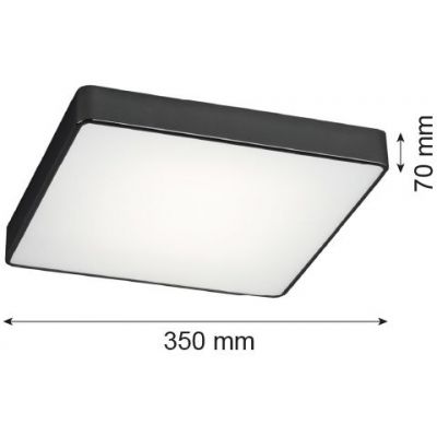 Argon Ontario plafon 4x15W czarny 1580