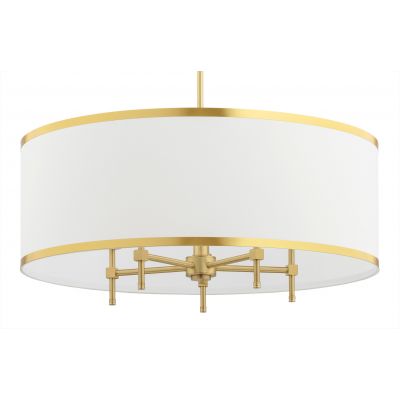 Argon Abbano lampa podsufitowa 5x7W śmietankowy/złoty/mosiądz szczotkowany 2127