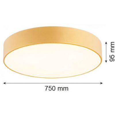 Argon Darling plafon 6x15W złoty 2533