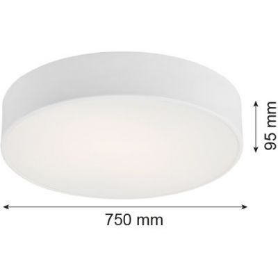 Argon Darling plafon 6x15W biały 2534