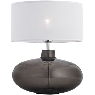 Argon Sekwana lampa stołowa 1x15W biały/przydymiony 3050