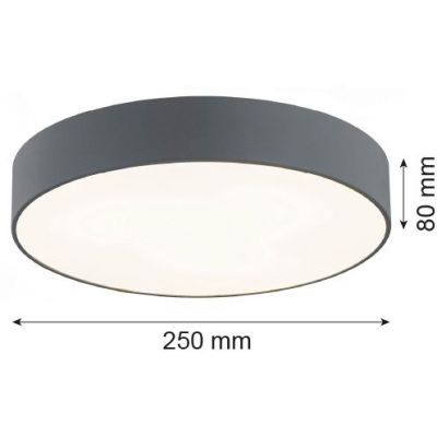 Argon Darling plafon 2x15W szary 3080