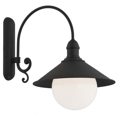 Argon Erba Bis kinkiet zewnętrzny 1x15W czarny 3286