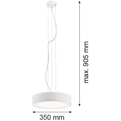 Argon Darling lampa wisząca 1x32W LED biały 3349