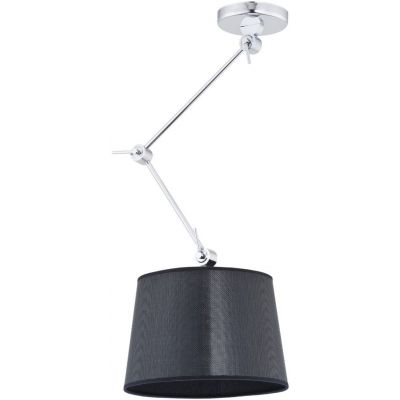 Argon Zakyntos lampa wisząca 1x15W czarny/chrom 3550