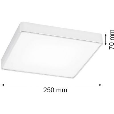 Argon Ontario plafon 1x18,5W LED biały 3572