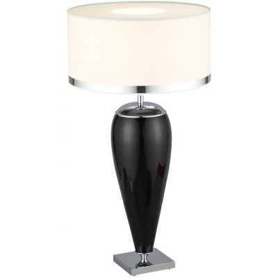 Argon Lorena lampa stołowa 1x15W czarny/biały 365