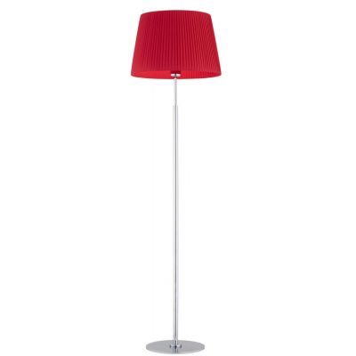 Argon Asti lampa stojąca 1x15W czerwony/chrom 3848