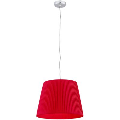 Argon Asti lampa wisząca 1x15W czerwony/chrom 3850