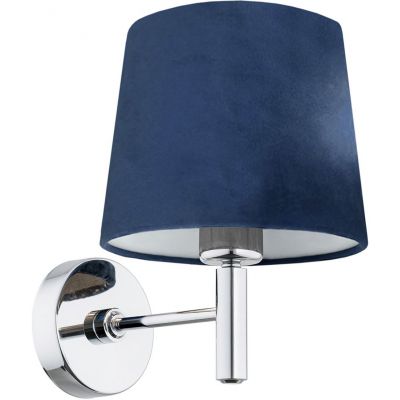 Argon Bolzano kinkiet 1x15 W chrom-granatowy 3908