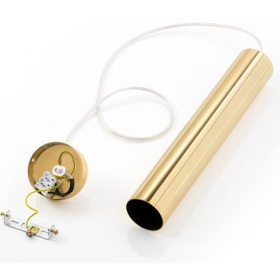 Argon Gomera lampa wisząca 1x50W mosiądz 4057