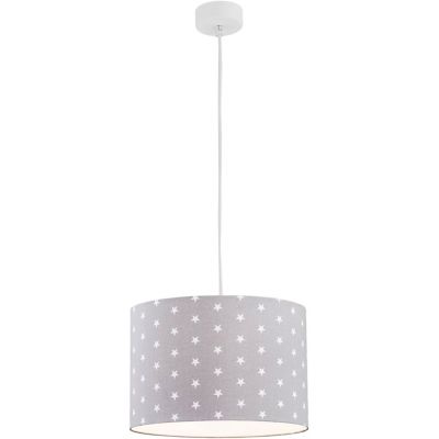 Argon Magic lampa wisząca 1x15 W biała-szary/popielaty 4134