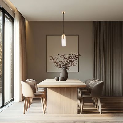 Argon Burgos lampa wisząca 1x15W opal mat/mosiądz 4212