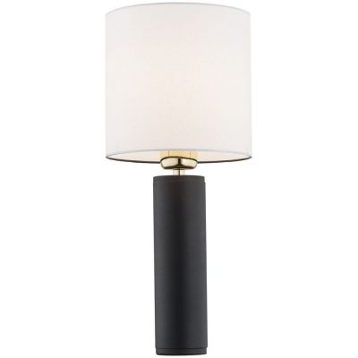 Argon Almada lampa stołowa 1x15W biały/czarny/mosiądz 4233