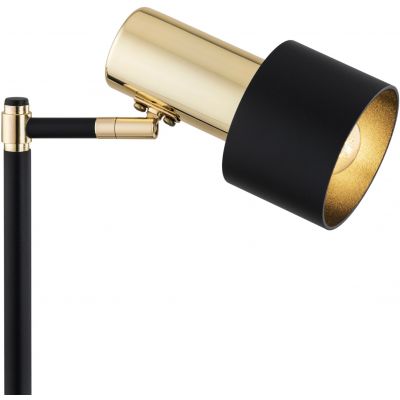 Argon Doria lampa biurkowa 1x15W czarny/mosiądz 4257