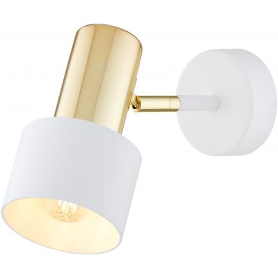 Argon Doria kinkiet 1x15W biały/mosiądz 4264