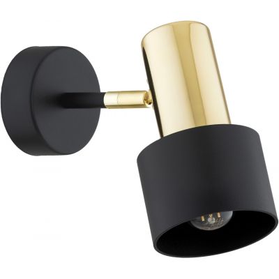 Argon Doria kinkiet 1x15W czarny/mosiądz 4265