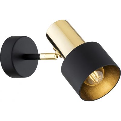 Argon Doria kinkiet 1x15W czarny/mosiądz 4265