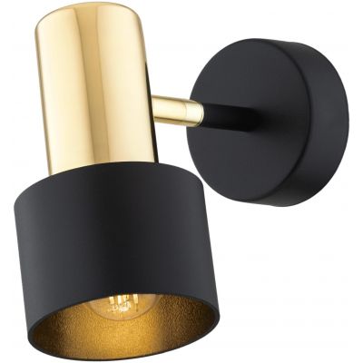 Argon Doria kinkiet 1x15W czarny/mosiądz 4265