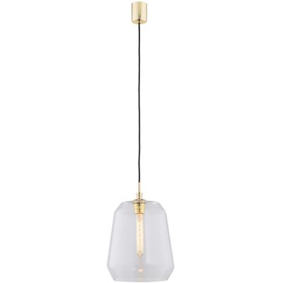 Argon Irun lampa wisząca 1x15W przezroczysty/mosiądz 4266