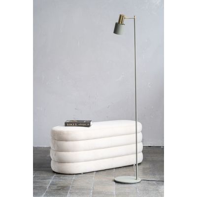 Argon Doria lampa stojąca 1x15W szałwia/mosiądz 4271