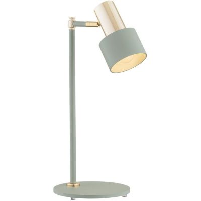 Argon Doria lampa biurkowa 1x15W szałwia/mosiądz 4276