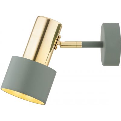 Argon Doria kinkiet 1x15W szałwia/mosiądz 4315