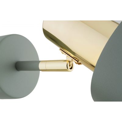 Argon Doria kinkiet 1x15W szałwia/mosiądz 4315