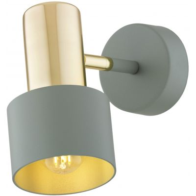 Argon Doria kinkiet 1x15W szałwia/mosiądz 4315