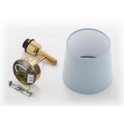 Argon Ponte kinkiet 1x15 W mosiądz-niebieski 4347