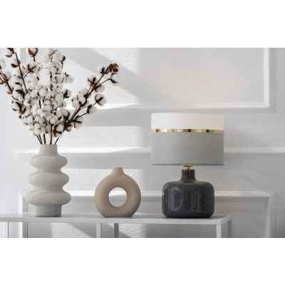 Argon Beja lampa stołowa 1x15W biały/szary 4362