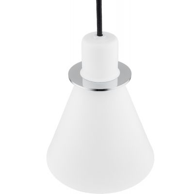 Argon Beverly lampa wisząca 1x15W biały/chrom 4681