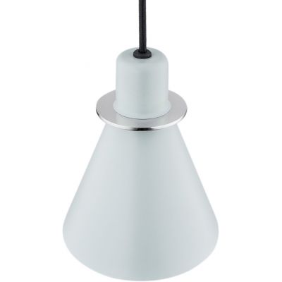 Argon Beverly lampa wisząca 1x15W błękitny mat/chrom 4683