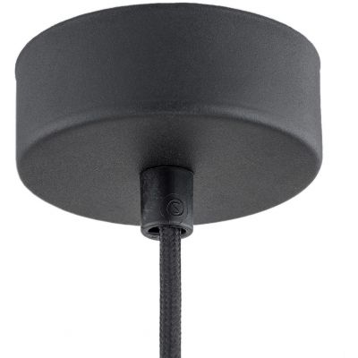 Argon Beverly lampa wisząca 1x15W czarny/mosiądz 4687