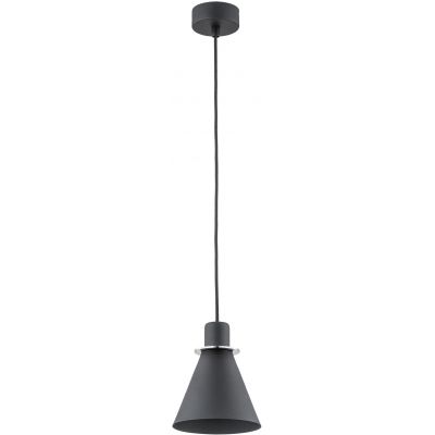 Argon Beverly lampa wisząca 1x15W czarny/chrom 4688