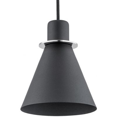 Argon Beverly lampa wisząca 1x15W czarny/chrom 4688