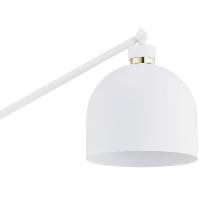 Argon Detroit lampa stojąca 1x15W biały/mosiądz 4734