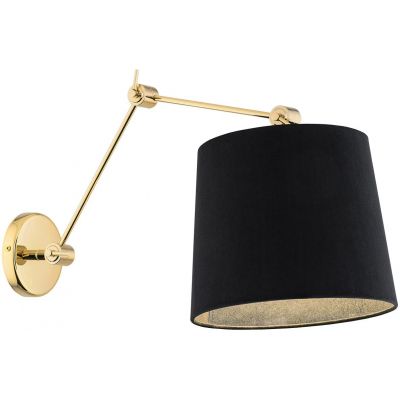 Argon Zakyntos kinkiet 1x15 W czarny-mosiądz 4898