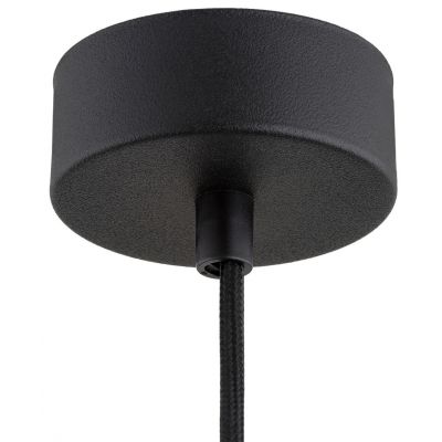 Argon Orte lampa wisząca 1x15W czarny/mosiądz 4915