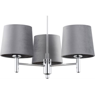 Argon Bolzano Plus lampa podsufitowa 3x15W szary/chrom 6107