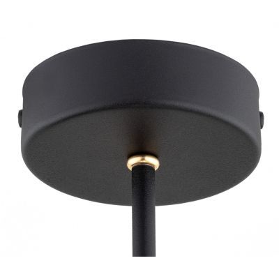 Argon Amalfi lampa wisząca 3x15W opal mat/czarny/mosiądz 6150