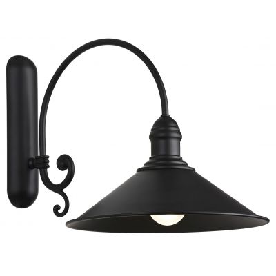 Argon Erba kinkiet 1x15W czarny 633