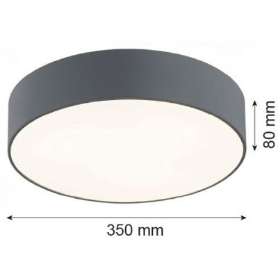 Argon Darling plafon 2x15W szary 659