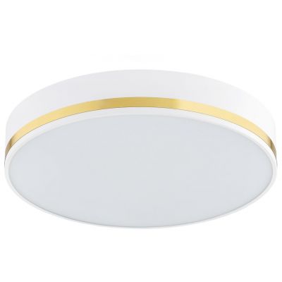 Argon Amore plafon 2x15W biały/złoty 7035