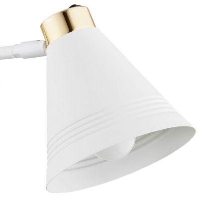 Argon Avalone kinkiet 1x15W biały/mosiądz 8007