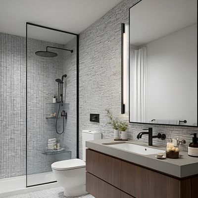 Argon Asse kinkiet 1x15W LED czarny 8054