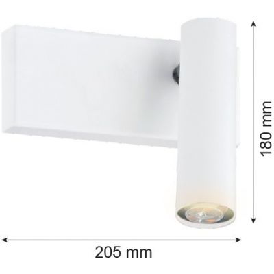 Argon Etna Plus kinkiet 1x6W biały 8064